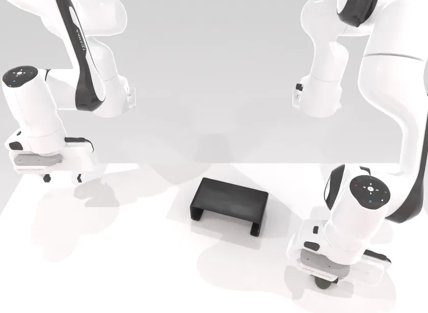 Place object stand: Place the object on the stand.