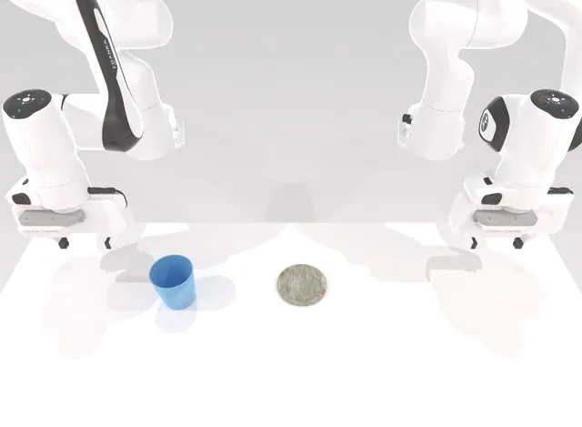 Start: objects moved